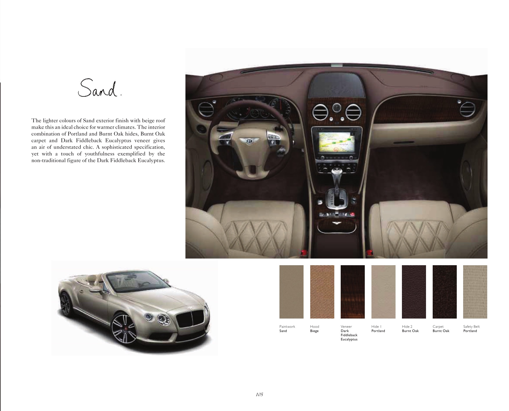2013 Bentley Continental Brochure Page 62